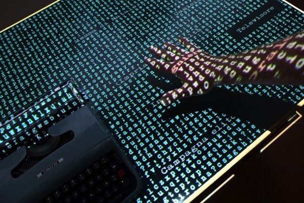 Piccolo museo del diario - foto di Luigi Burroni (la stanza di Vincenzo Rabito)