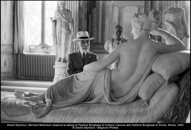 David Seymur - Roma 1955 - Galleria Borghese - Mostra fotografia
