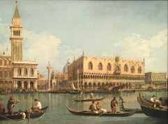 Canaletto - Il bacino di San Marco - Pinacoteca di Brera 
