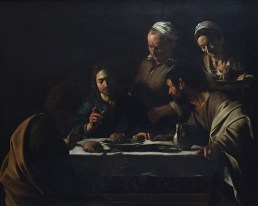 Caravaggio - Cena in Emmaus - Pinacoteca di Brera