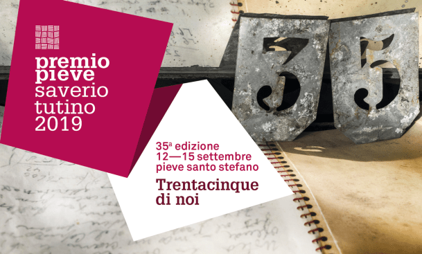 Premio Pieve Saverio Tutino 2019