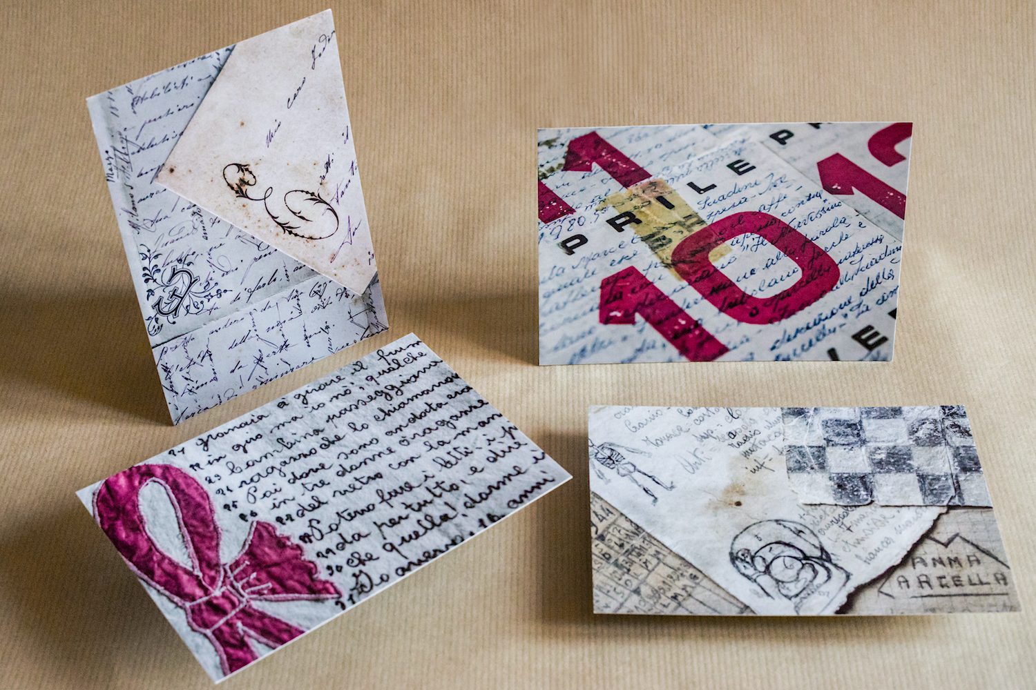 Caro amico ti scrivo | una cartolina dal Piccolo museo del diario - foto di Luigi Burroni